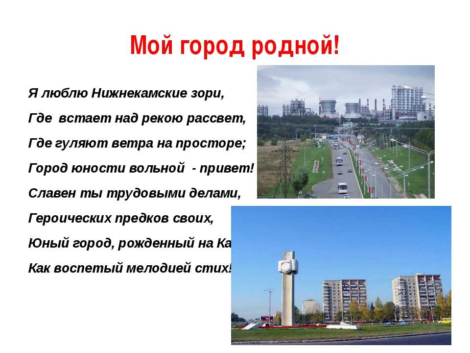 Презентация на тему на день города