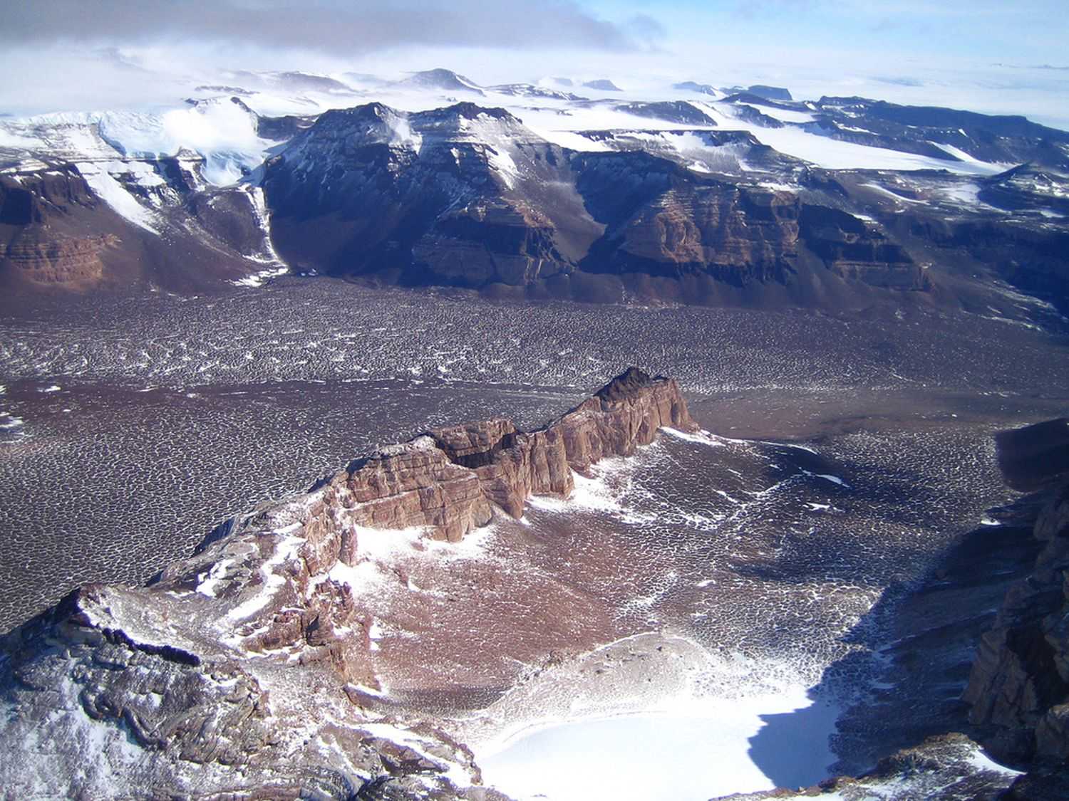 Сухие Долины Мак-Мердо в Антарктиде
