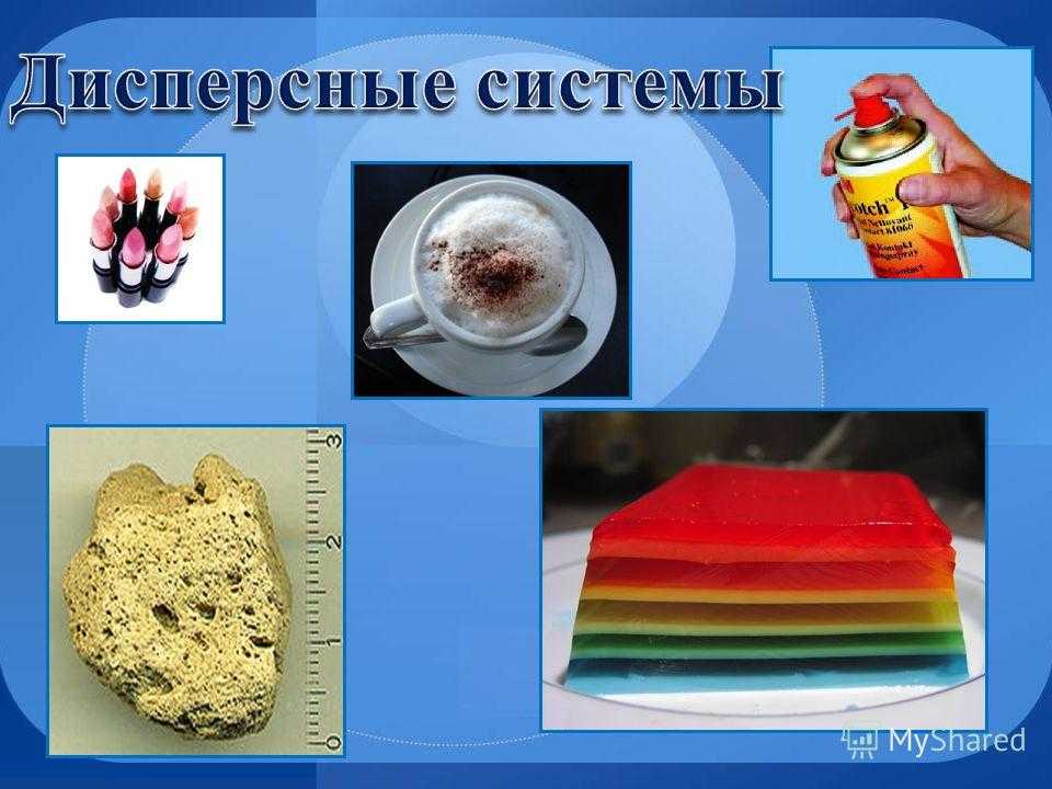 Дисперсные системы презентация