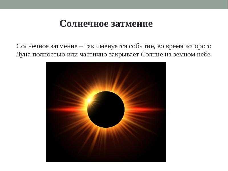 Начертите схему солнечного затмения дайте определение в какой фазе луны это явление возможно