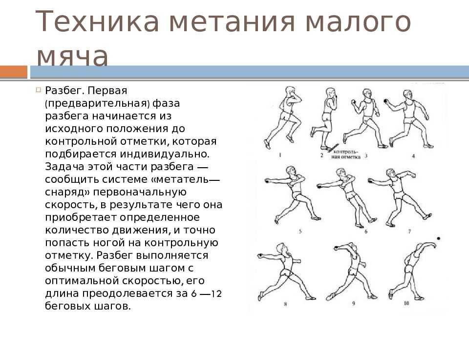 Бросок мяча реферат. Фазы метания малого мяча с разбега. Техника выполнения броска малого мяча с разбега. Техника метания малого мяча с разбега доклад. Техника метания малого мяча фазы.