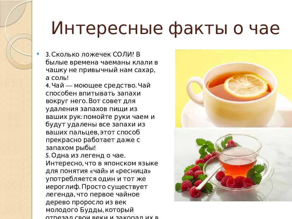 Проект виды чая