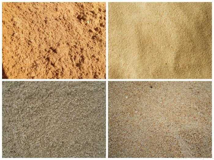  песка для строительства: какой бывает и чем отличается