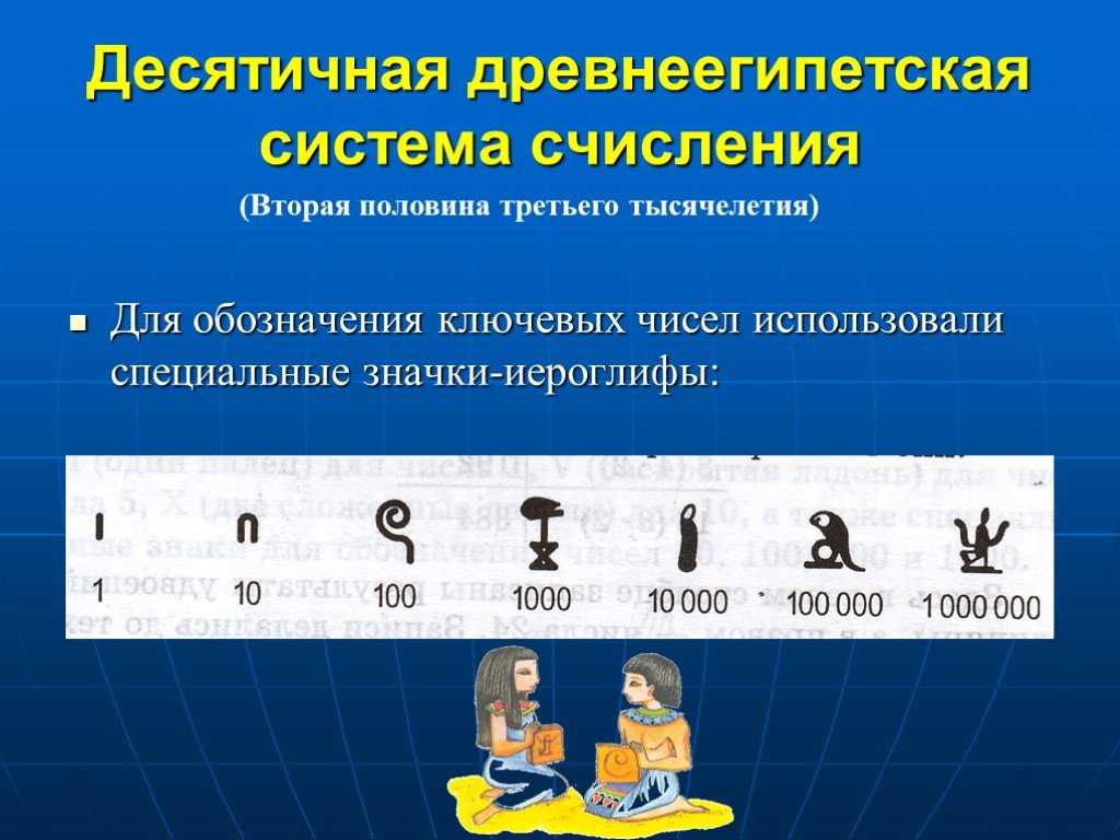 Презентация по системам счисления