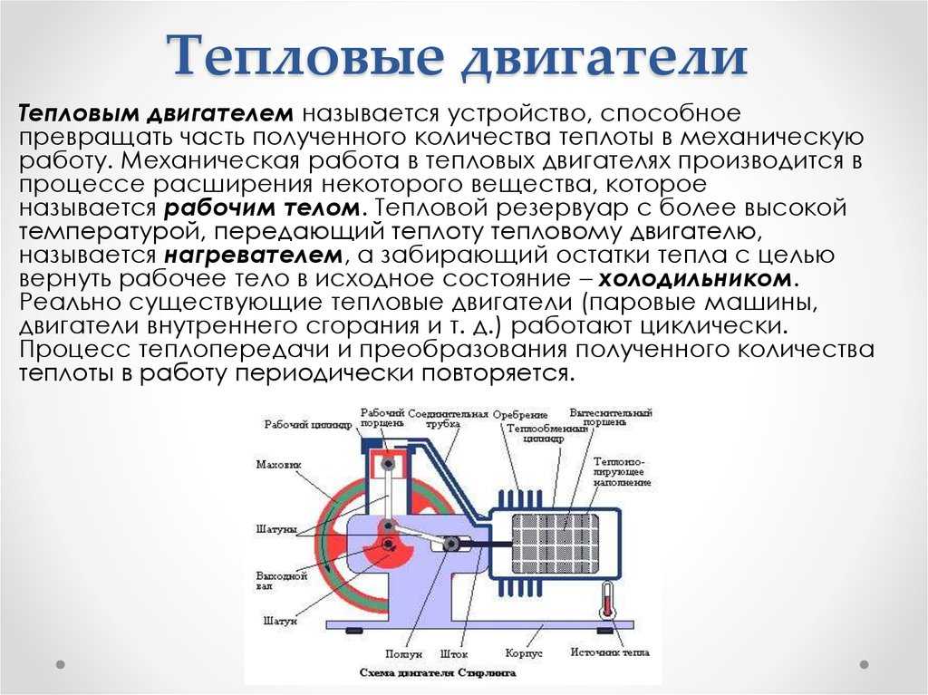 Индивидуальный проект тепловые двигатели