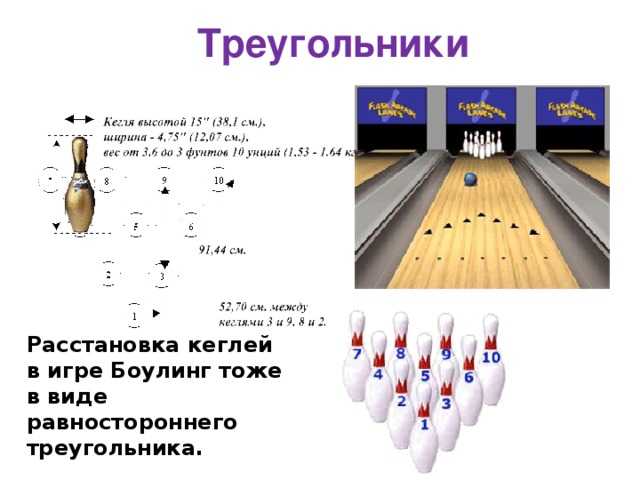 Чертеж кегли для боулинга