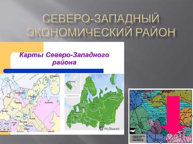 Экономические районы запада россии