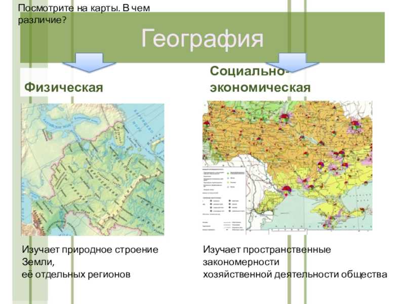 Социально экономическая география это