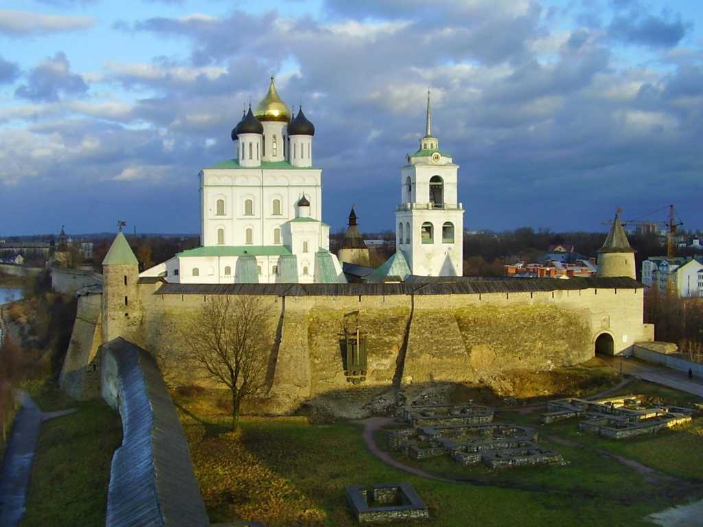 Фото достопримечательностей пскова