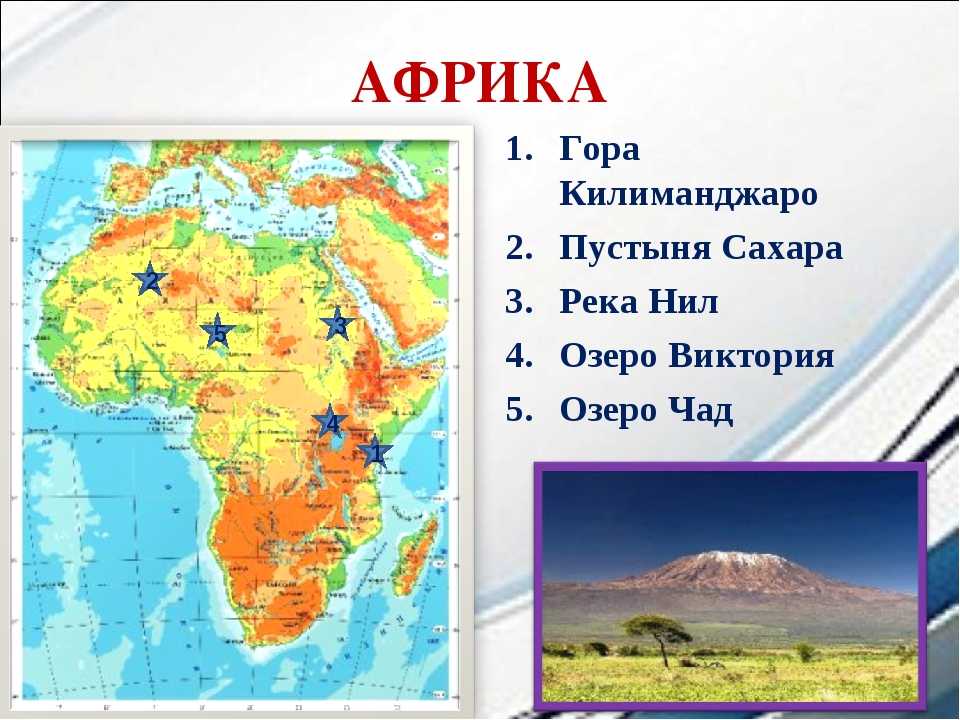 Где расположен самый большой материк. Вулкан Килиманджаро на физической карте Африки. Гора Килиманджаро на карте Африки. Вулкан Килиманджаро на контурной карте Африки.