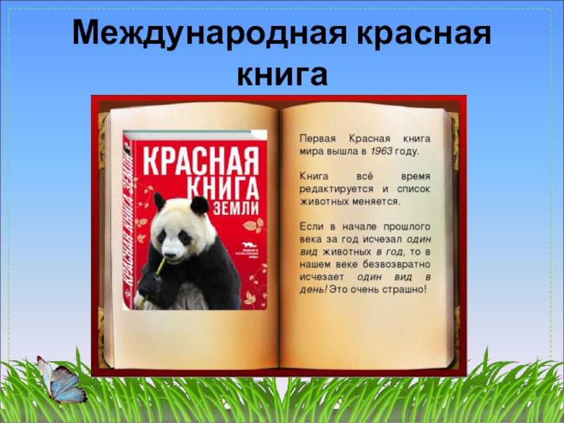 Красная книга 1 класс окружающий мир презентация