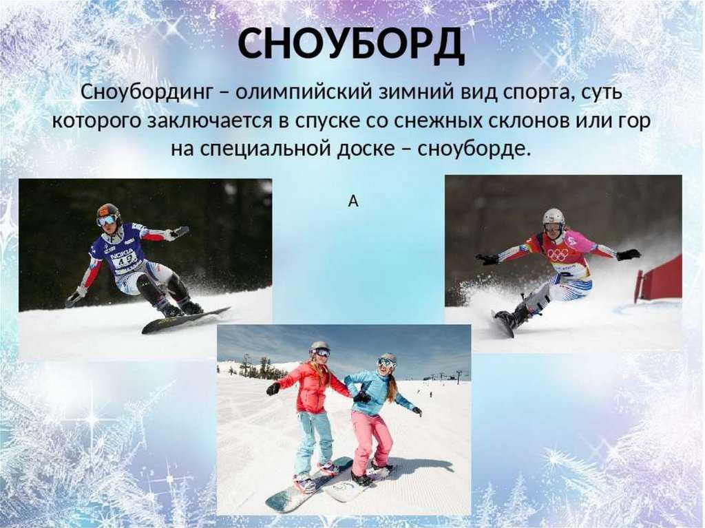 Рейсинг это зимний вид спорта