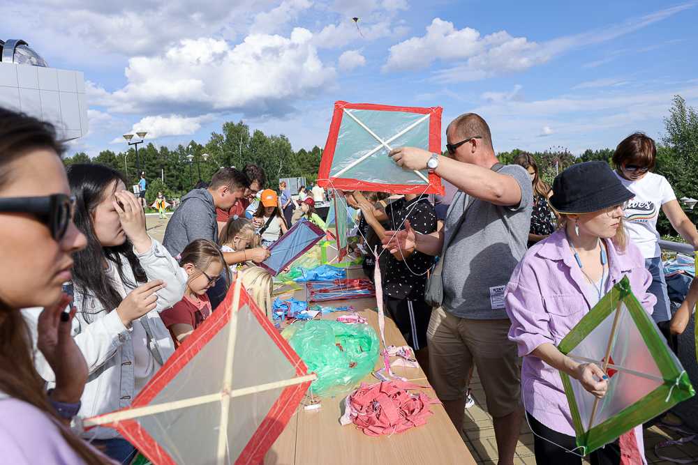 Фото с фестиваля воздушных змеев