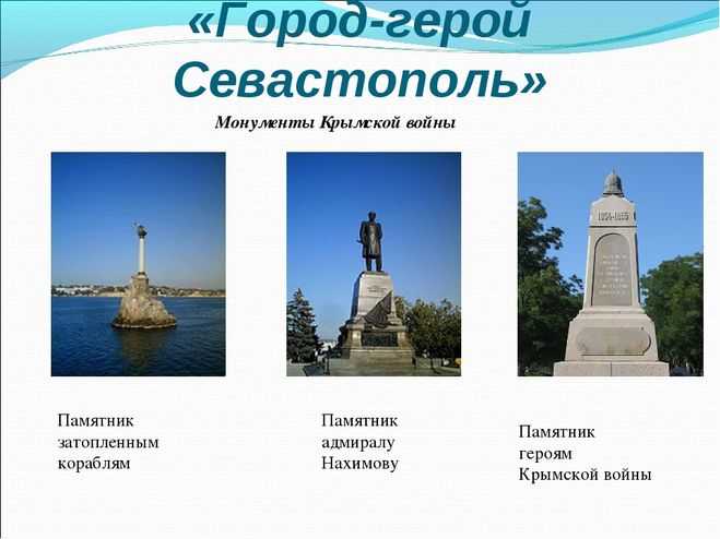 Крым и севастополь презентация